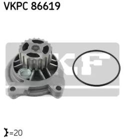Водяной насос SKF для VW CRAFTER 30-50 c бортовой платформой/ходовая часть (2F_) 2.5 TDI